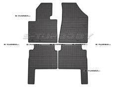 Коврики модельные резиновые в салон (низкий борт)