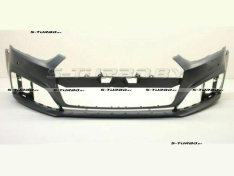 Бампер передний, без отв. под омыватели, с отв. под парктроники, для версии S-LINE