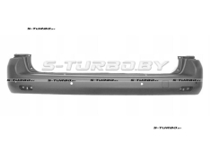 Бампер задний (грунтованный) короткий, с отв. под парктроники