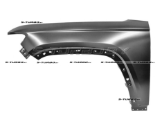 Крыло переднее (левое) с отв. под накладку, сталь