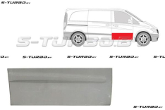 Дверь передняя (правая) наружная часть, 32 см высота (без отв. под молдинг) заводской штамп