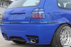 Бампер задний RIEGER