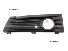 Решетка в бампер (левая) с отв. под противотуманку