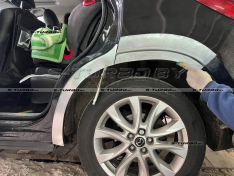 Арка задняя (левая) из 2-ух частей, ремкомплект