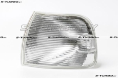 Указатель поворота (левый) рифленый, белый