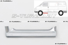 Порог (левый) под переднюю дверь, заводской штамп