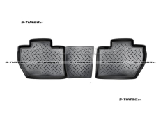 Коврики модельные полиуретановые в салон (высокий борт), задний ряд