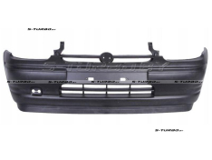 Бампер передний (черный) без спойлера