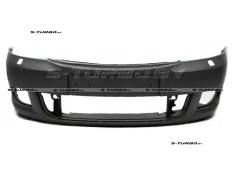 Бампер передний (черный) с отв. под омыватели, без отв. под парктроники