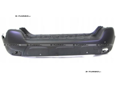 Бампер задний (черный) с отв. под парктроники