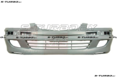 Бампер передний (грунтованный) euro-type, с отв. под противотуманки