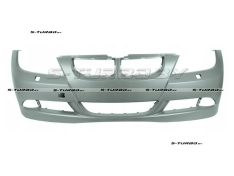 Бампер передний (грунтованный) с отв. под омыватели, без отв. под парктроники