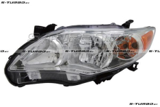 Передняя фара (левая) 2010-2013, USA-type, хром