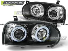 Передние фары ANGEL EYES BLACK