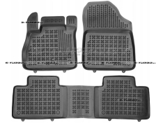 Коврики модельные полиуретановые в салон (высокий борт)