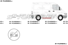 Порог (правый) под боковую сдвижную дверь, ремкомплект