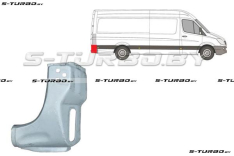 Угол задний (правый) под фонарь, высота 39 см, заводской штамп