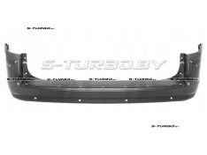 Бампер задний (грунтованный) с отв. под парктроники, с отв. под накладку