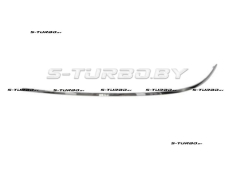 Молдинг переднего бампера (левый) хром