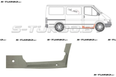 Порог (правый) под переднюю дверь, внутренняя часть, заводской штамп