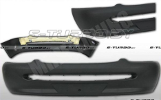 Бампер передний (черный) с пенным усилителем