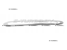 Накладка решетки бампера (левая) хром