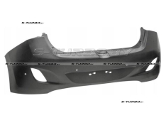 Бампер задний (черный) с отв. под парктроники