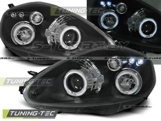 Передние фары ANGEL EYES BLACK