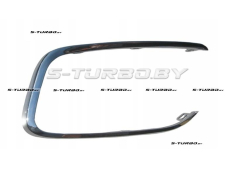 Накладка решетки бампера (правая) хром