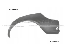 Бампер задний (темно-серый) левая часть