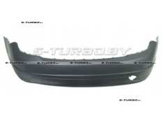 Бампер задний (грунтованный) без отв. под парктроники, без отв. под накладку