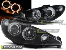 Передние фары ANGEL EYES BLACK