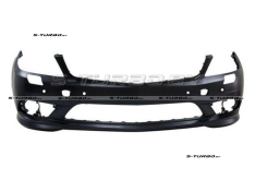 Бампер передний (грунтованный) с отв. под омыватели, с отв. под парктроники, для версии AMG