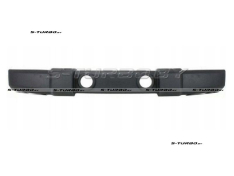 Бампер передний (черный) с отв. под противотуманки