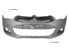 Бампер передний (грунтованный) без отв. под омыватели, без отв. под парктроники