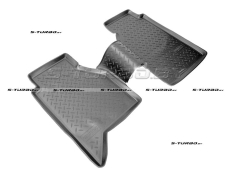 Коврики модельные полиуретановые в салон (высокий борт), задний ряд
