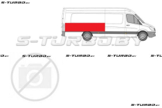 Крыло заднее (правое) над колесом, maxi длинная база, до стекла, заводской штамп