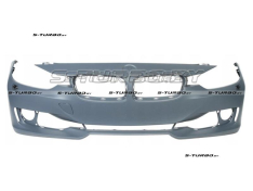Бампер передний (грунтованный) с отв. под омыватели, без отв. под парктроники