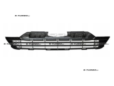 Решетка в бампер (центральная) с накладками