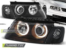 Передние фары ANGEL EYES BLACK