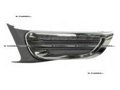 Решетка в бампер (левая) с хромом, нижняя