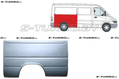 Крыло заднее (правое) средняя база, до стекла, заводской штамп