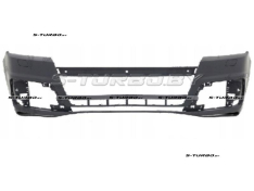 Бампер передний, c отв. под омыватели, без отв. под парктроники, для версии S-LINE