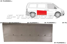 Дверь боковая сдвижная (правая) наружная часть, 52 см, заводской штамп