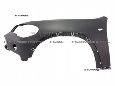 Крыло переднее (левое) с отв. под повторитель, без отв. под омыватель, euro-type, пластик