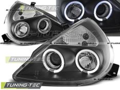Передние фары ANGEL EYES BLACK