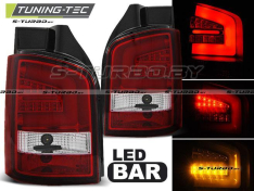 Задние фонари RED WHITE LED BAR, 1 ДВЕРЬ