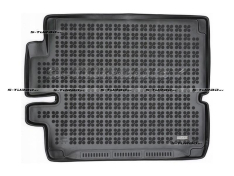 Коврик в багажник модельный полиуретановый, 7 мест