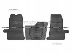 Коврики модельные резиновые в салон (низкий борт)