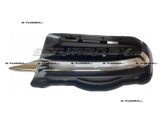 Решетка в бампер (левая) с отв. под фару дневного света, для версии amg-type